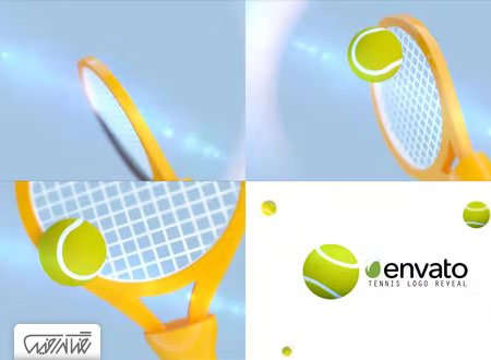پروژه آماده پریمیرپرو لوگوموشن تنیس - Tennis Logo